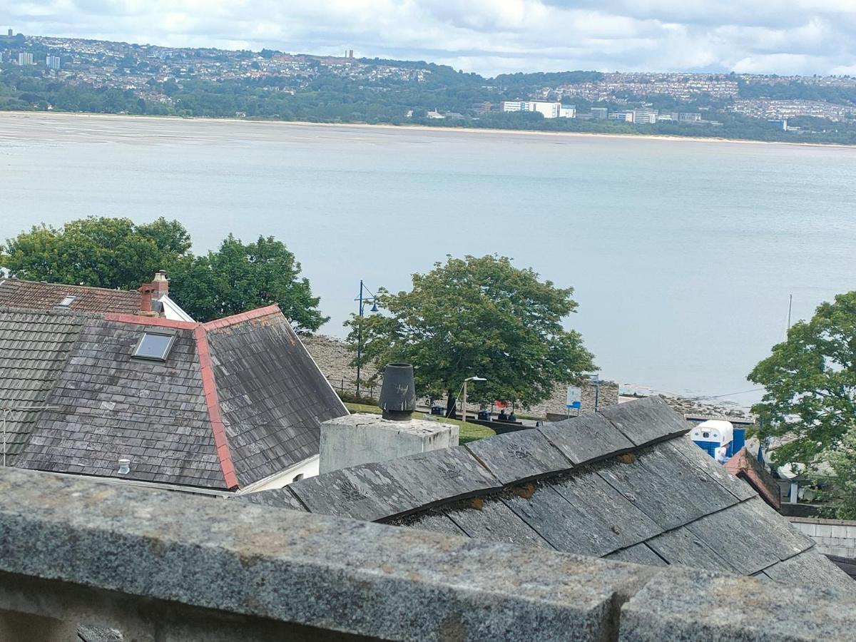 Fishermen'S Cottage With Log Burner, 2 Bathrooms & Sea Views From Garden Terraces The Mumbles Kültér fotó