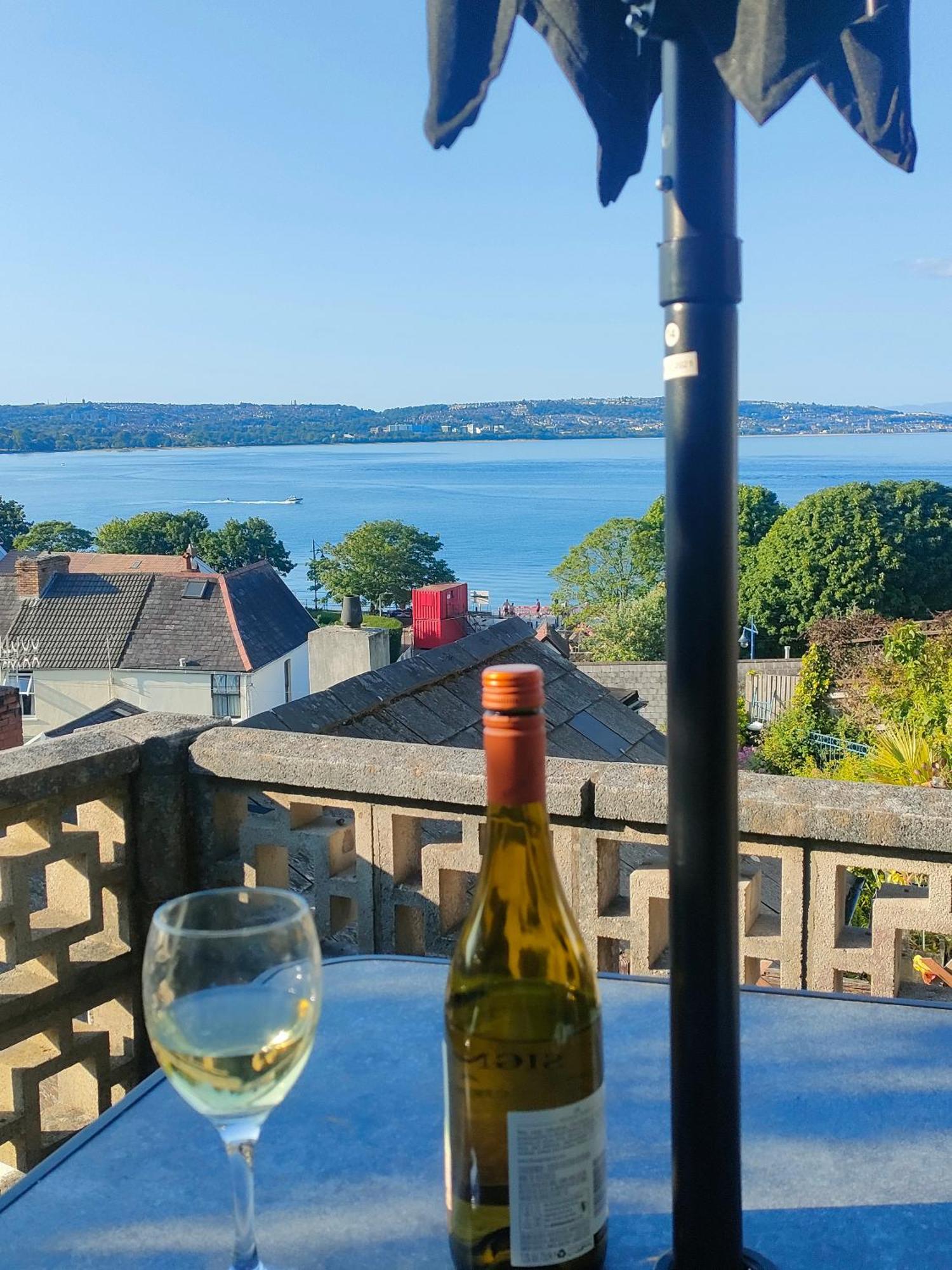 Fishermen'S Cottage With Log Burner, 2 Bathrooms & Sea Views From Garden Terraces The Mumbles Kültér fotó